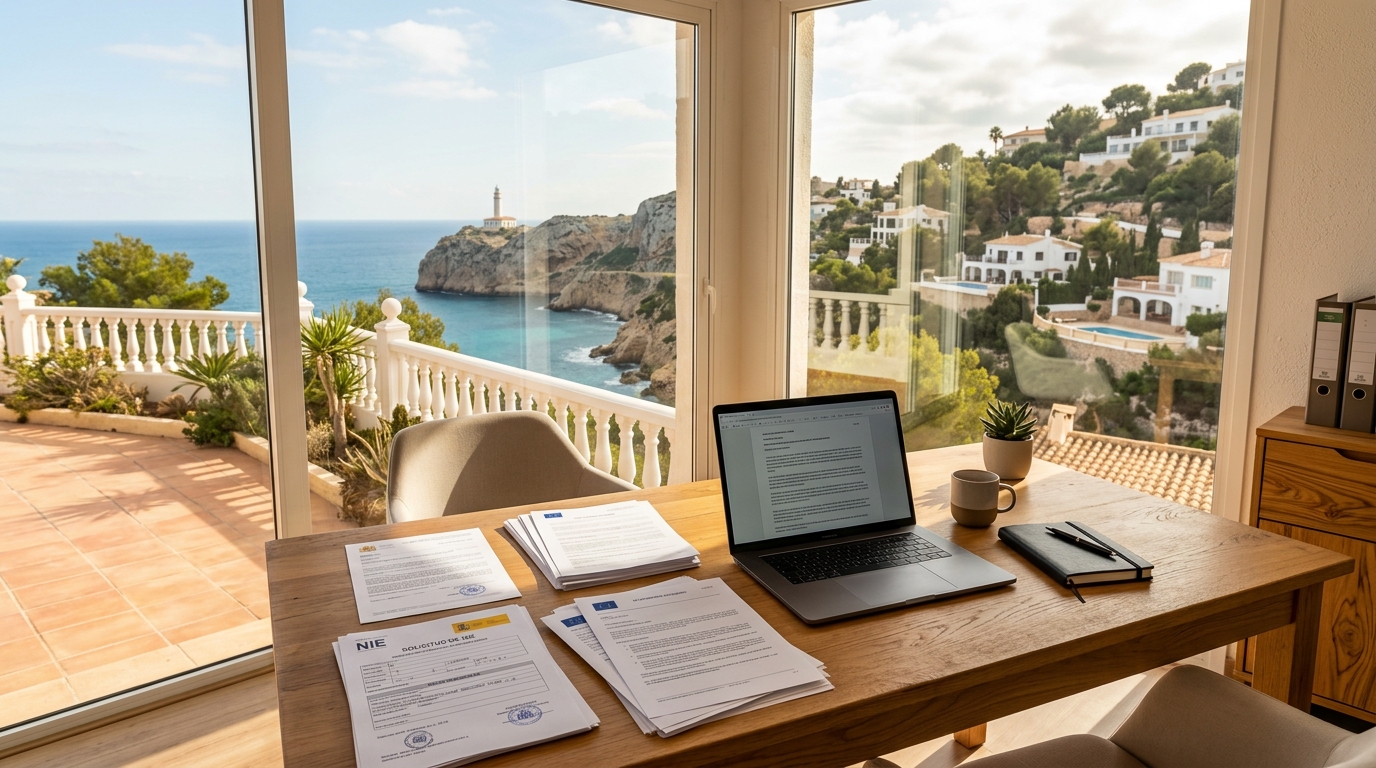 Tramitación del NIE para extranjeros en Alfaz del Pi, Costa Blanca, España