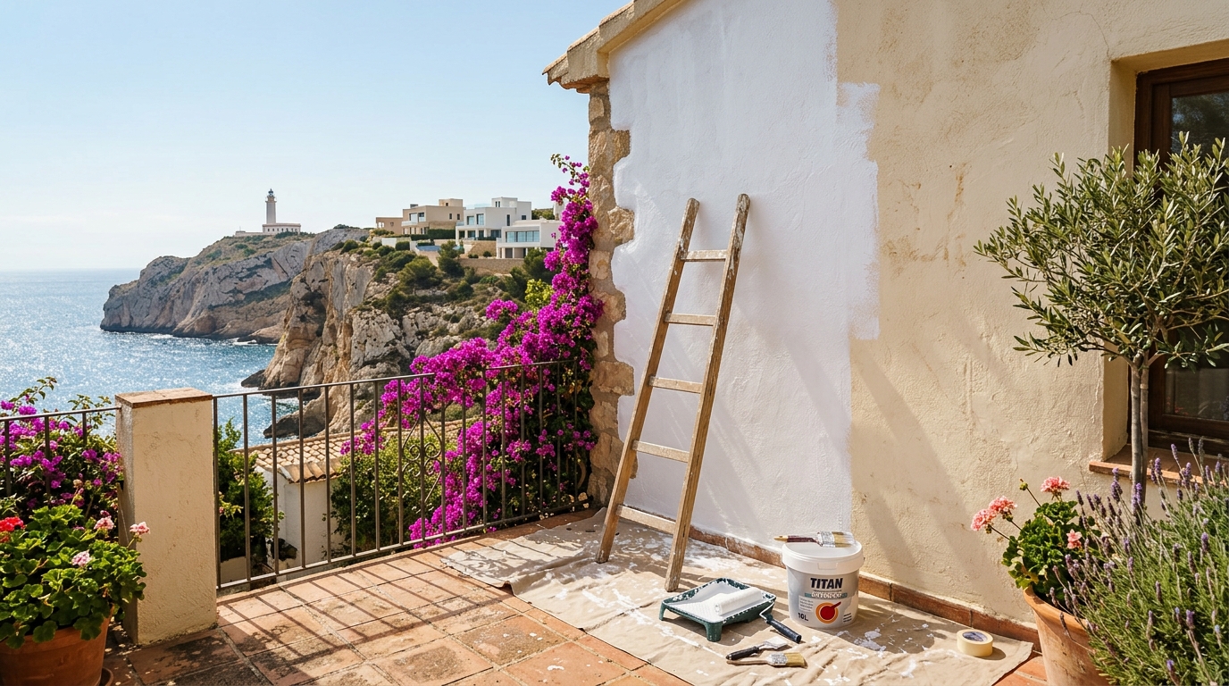 Schilder- & Decoratiewerk voor expats in Alfaz del Pi, Costa Blanca, Spanje