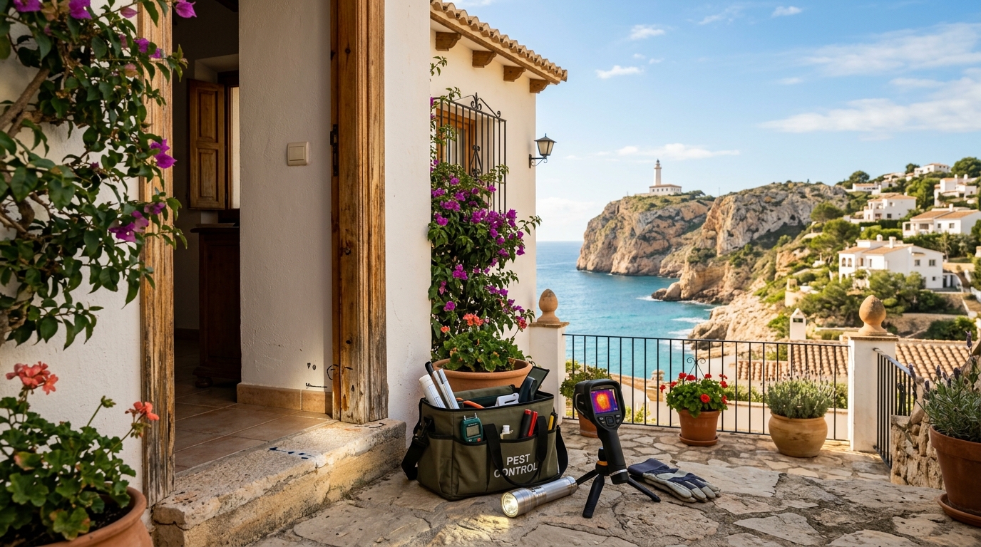 Ongediertebestrijding voor expats in Alfaz del Pi, Costa Blanca, Spanje