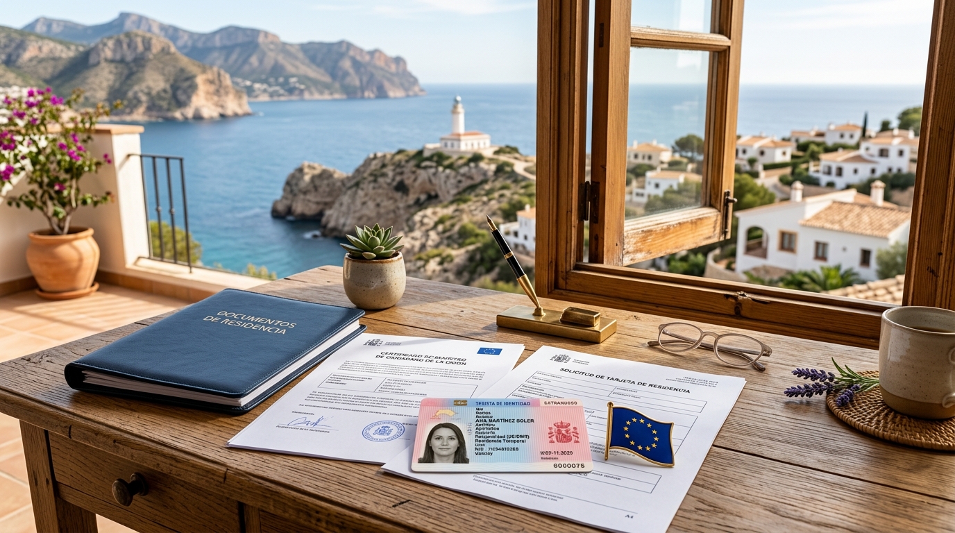 Uppehållstillstånd och TIE-kort för expats i Alfaz del Pi, Costa Blanca, Spanien