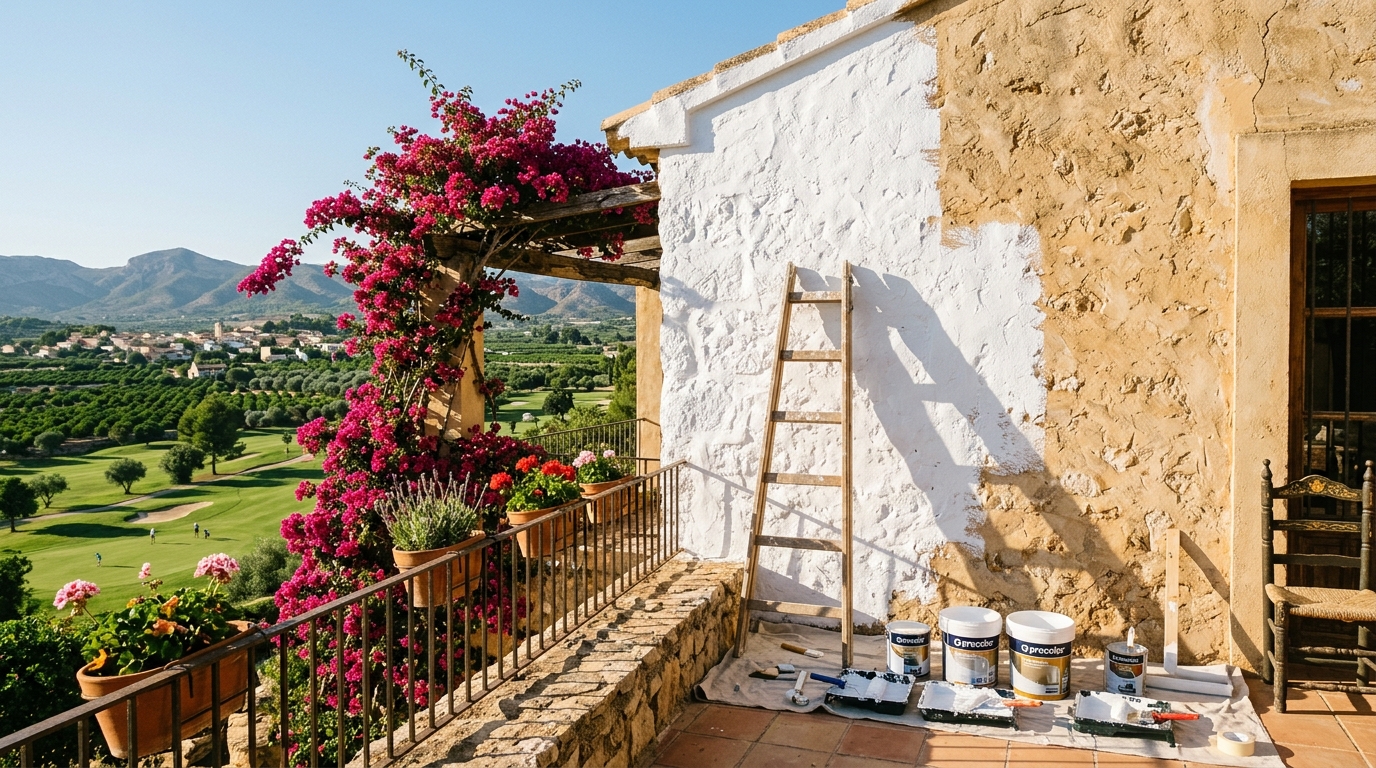 Schilder- & Decoratiewerk voor expats in Algorfa, Costa Blanca, Spanje