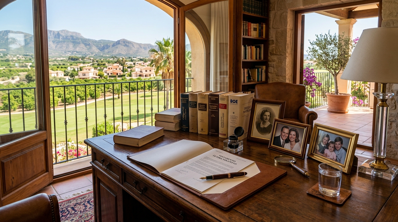 Testamentos y Herencias para extranjeros en Algorfa, Costa Blanca, España