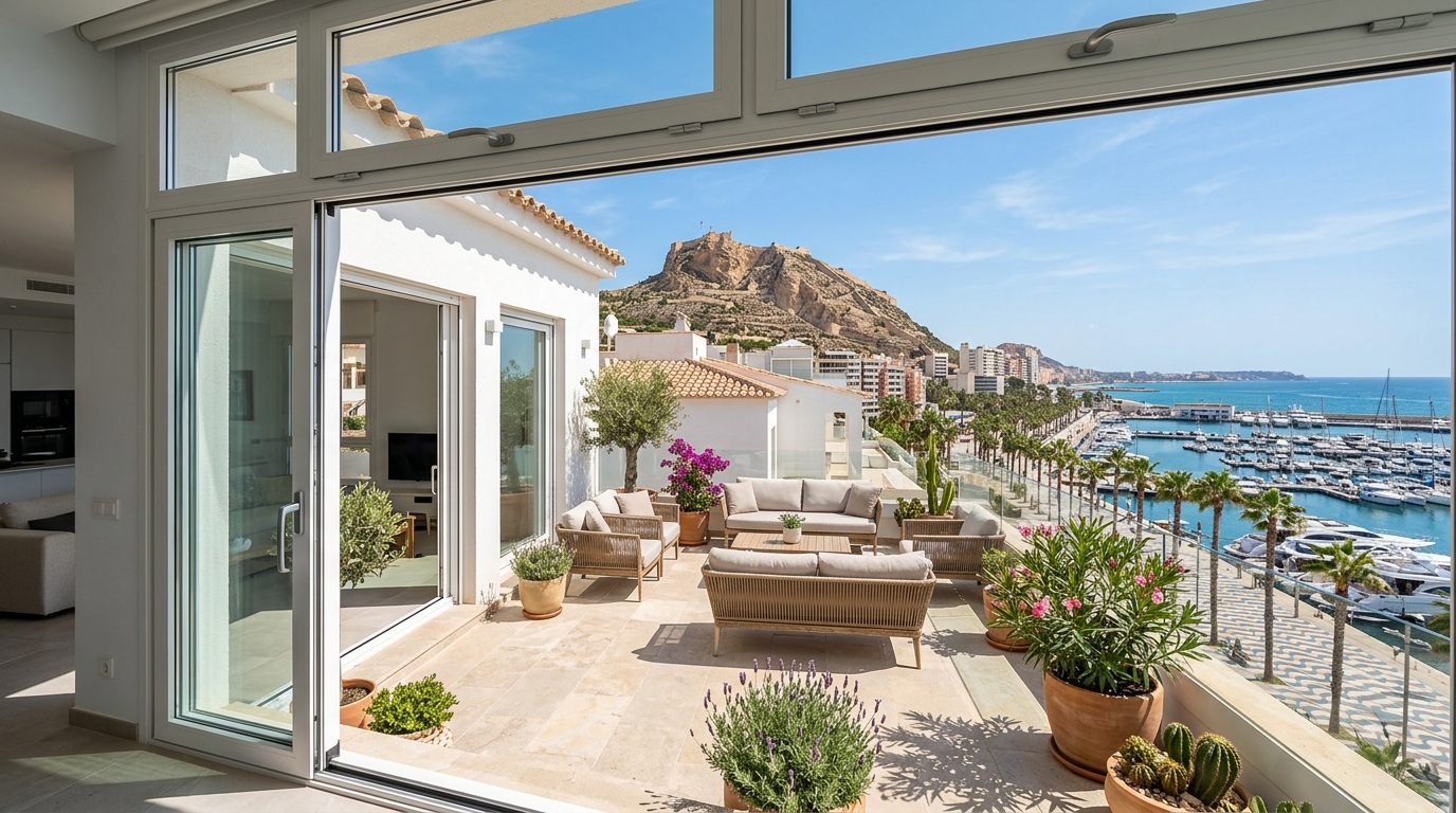 Ramen & Beglazing voor expats in Alicante, Costa Blanca, Spanje