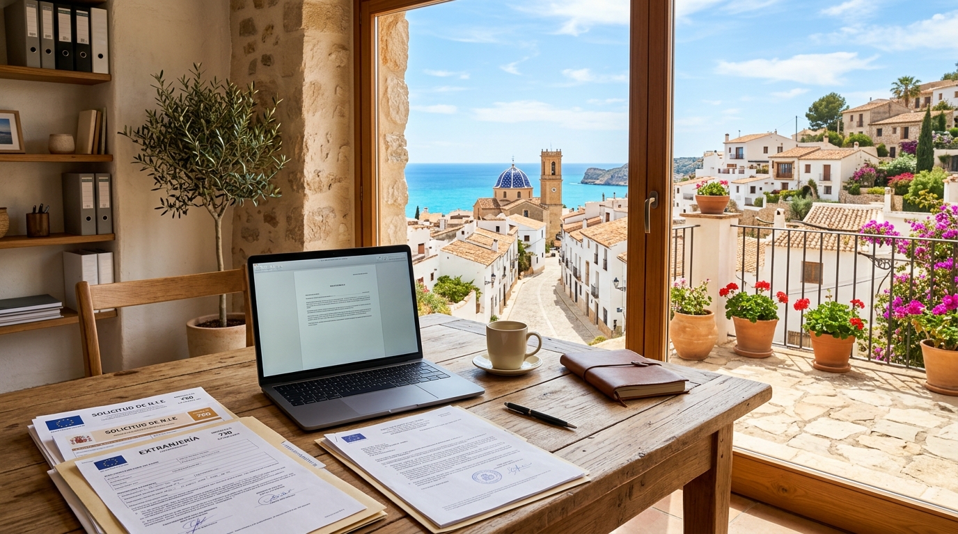 Hjälp med NIE-ansökan för expats i Altea, Costa Blanca, Spanien