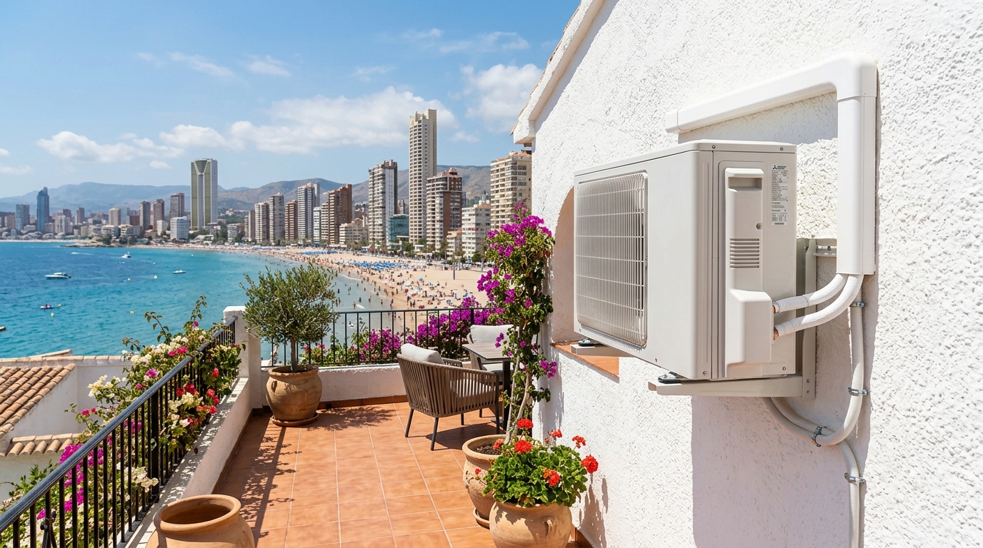 Instalación y Mantenimiento de Aire Acondicionado para extranjeros en Benidorm, Costa Blanca, España