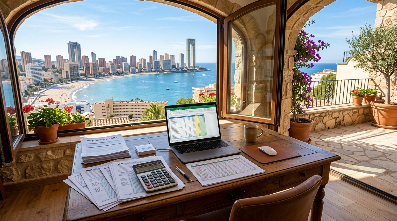 Belastingadvies Niet-Ingezetenen voor expats in Benidorm, Costa Blanca, Spanje