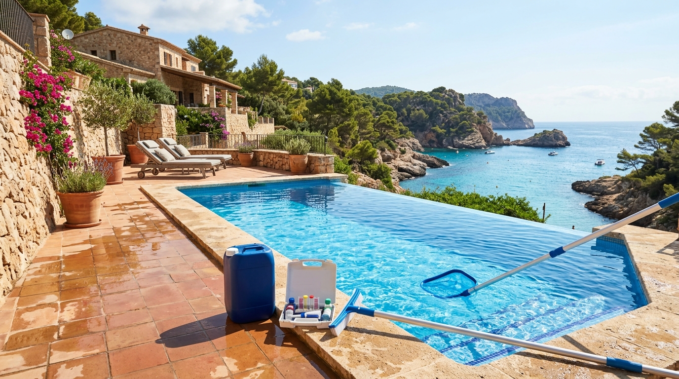 Zwembadonderhoud voor expats in Benissa, Costa Blanca, Spanje