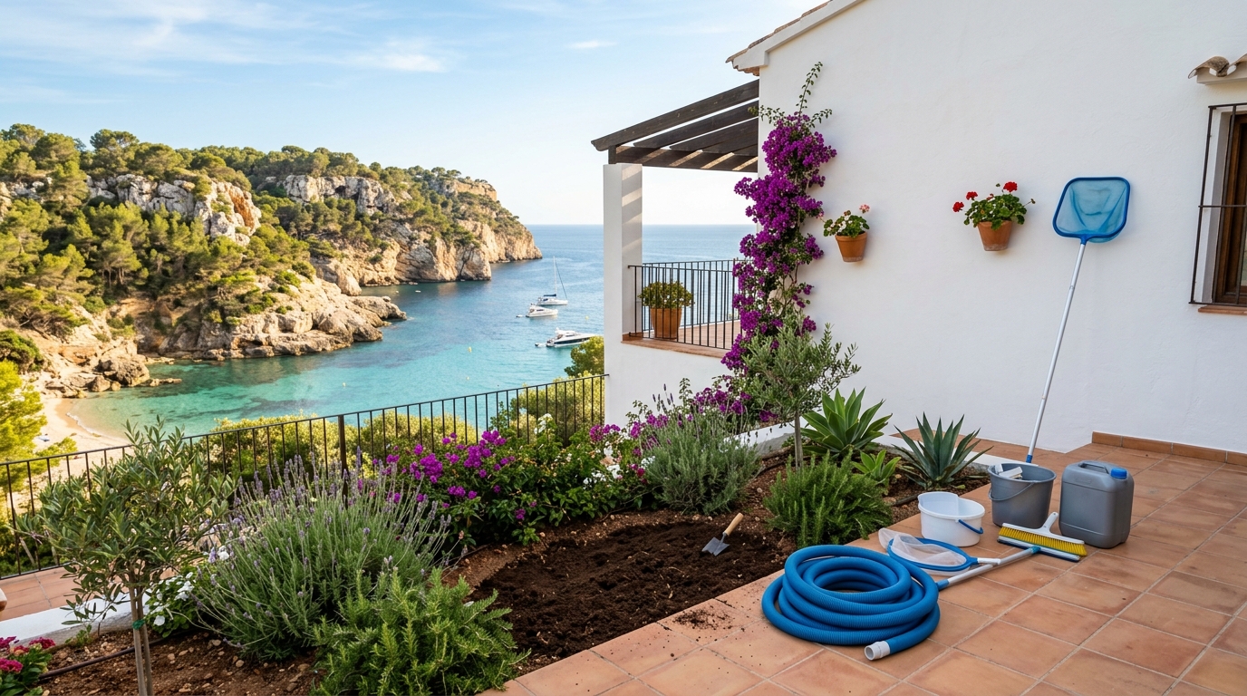 Coordinación de Mantenimiento para propietarios en Benissa, Costa Blanca, España