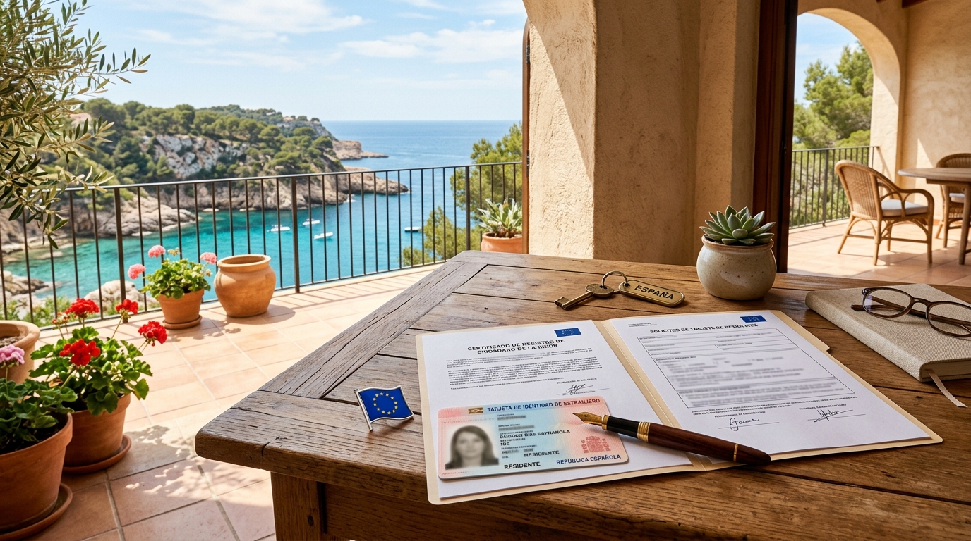 Residencia y Tarjeta TIE para extranjeros en Benissa, Costa Blanca, España