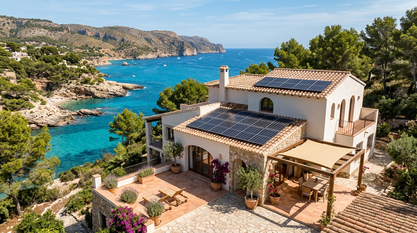 Zonnepanelen Installatie voor expats in Benissa, Costa Blanca, Spanje