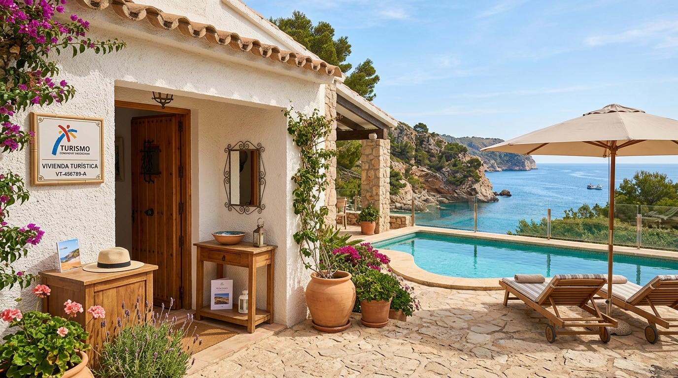 Turistuthyrningslicens för expats i Benissa, Costa Blanca, Spanien