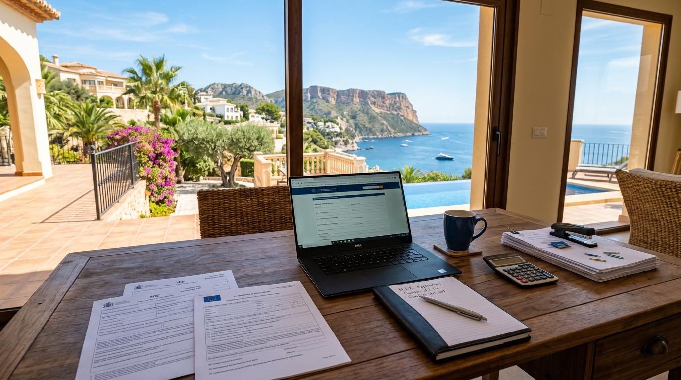 Hjälp med NIE-ansökan för expats i Benitachell, Costa Blanca, Spanien