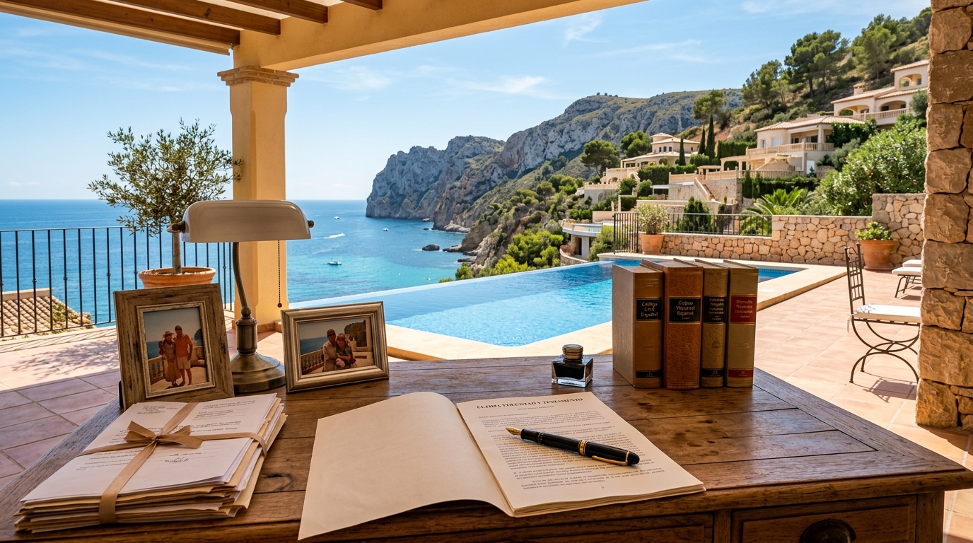 Testament & Erfrecht Spanje voor expats in Benitachell, Costa Blanca, Spanje