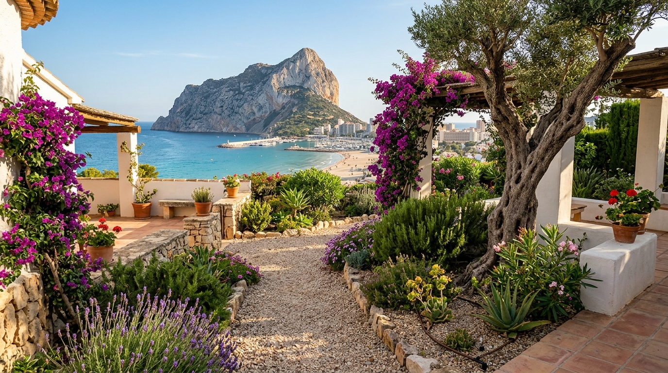 Tuin- & Landschapsonderhoud voor expats in Calpe, Costa Blanca, Spanje