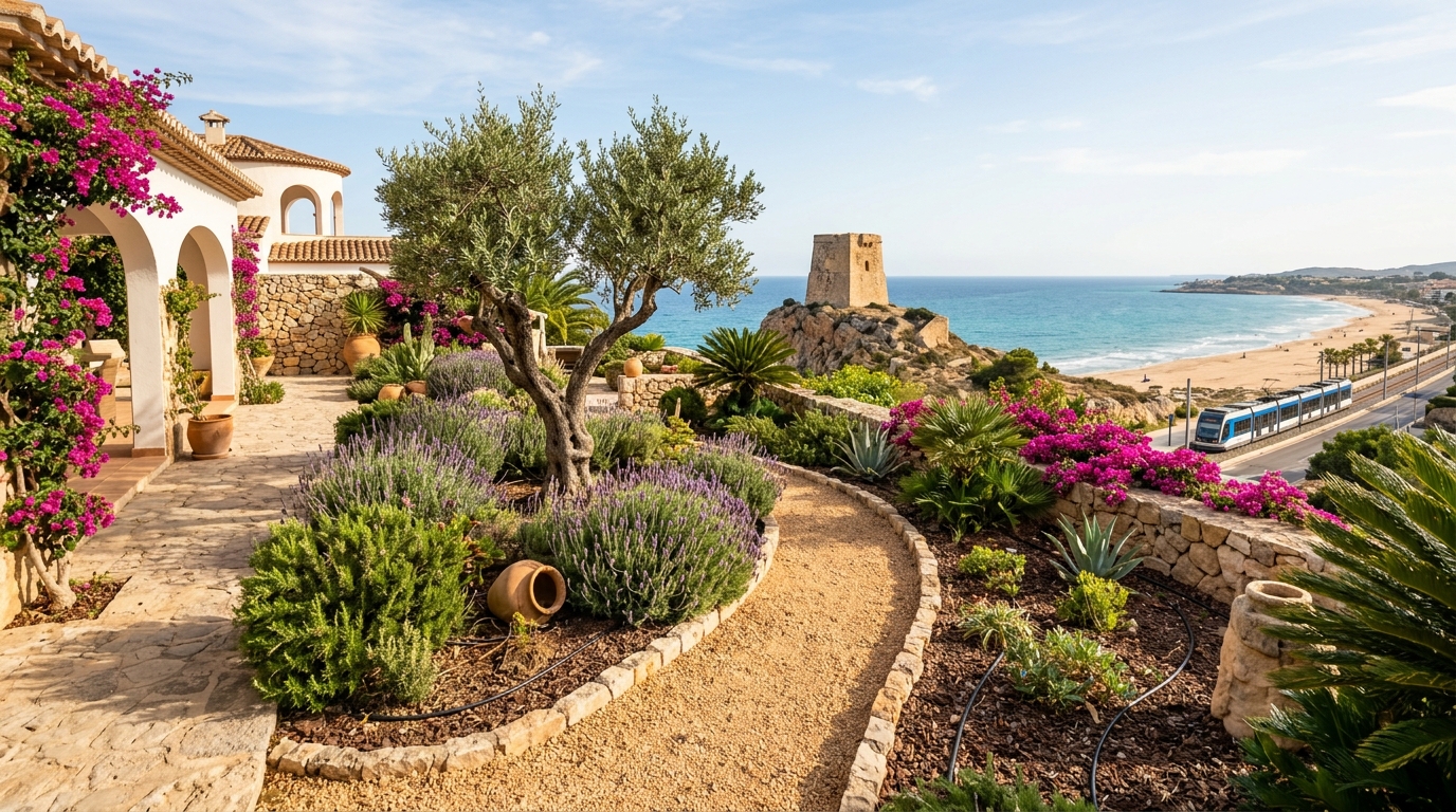 Tuin- & Landschapsonderhoud voor expats in El Campello, Costa Blanca, Spanje