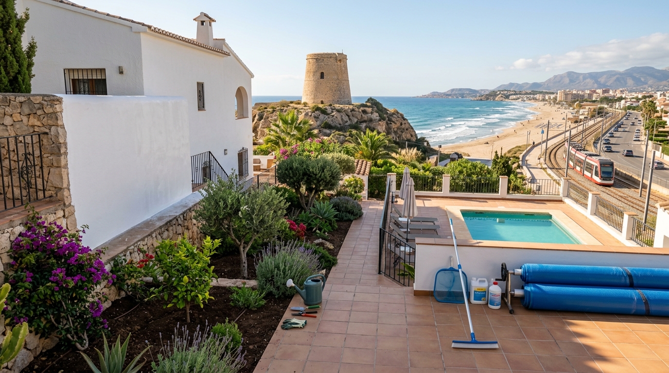 Coördinatie Woningonderhoud voor woningeigenaren in El Campello, Costa Blanca, Spanje