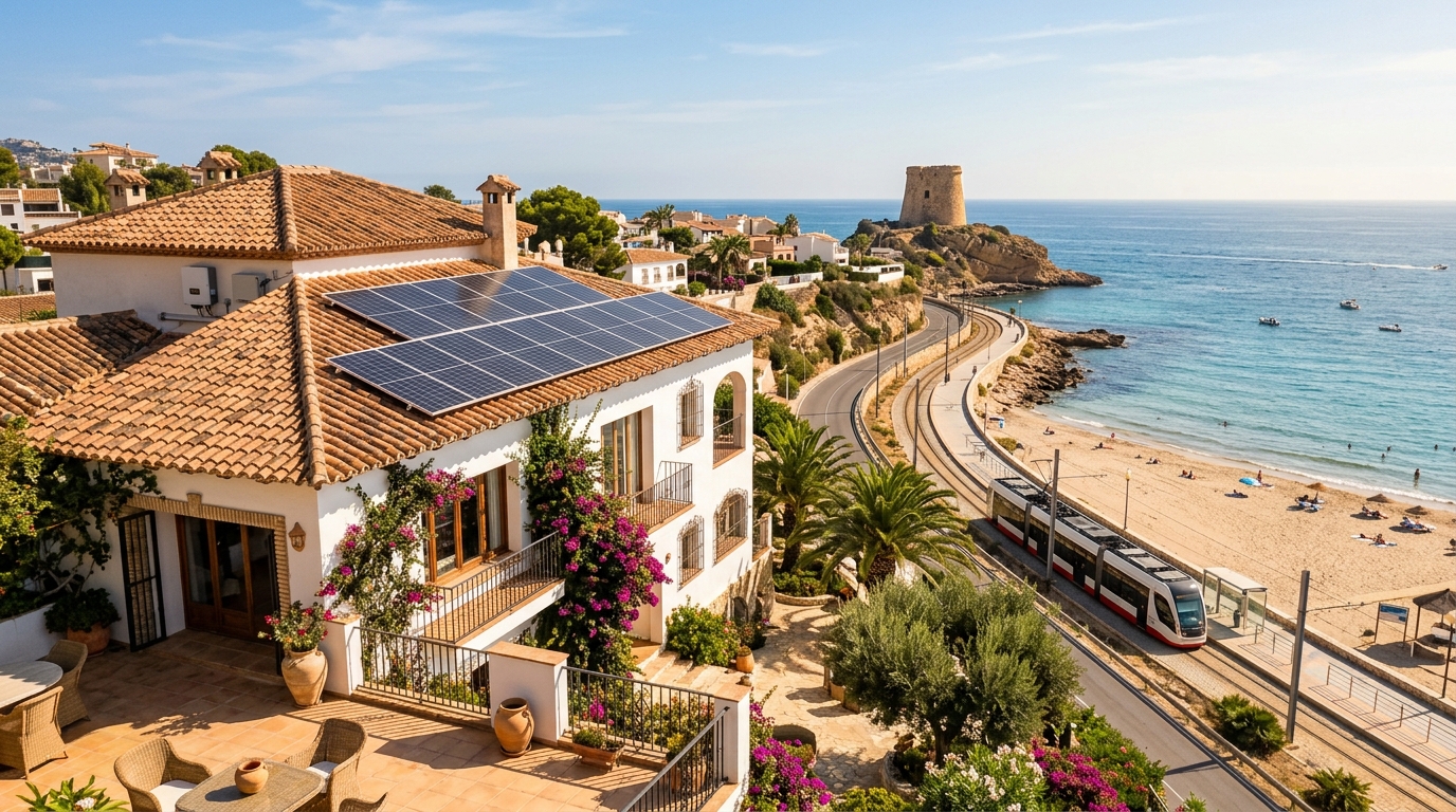 Zonnepanelen Installatie voor expats in El Campello, Costa Blanca, Spanje