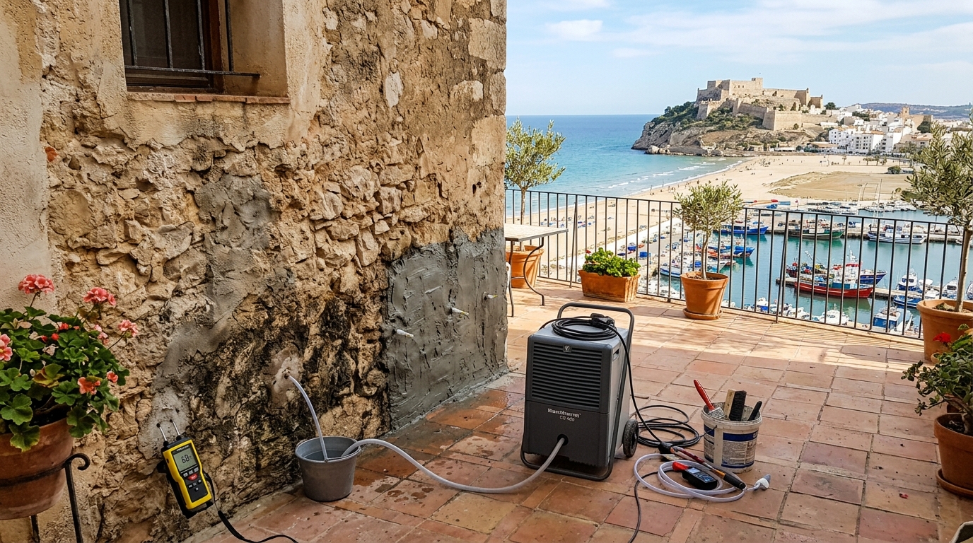 Vochtbestrijding & Schimmelbehandeling voor expats in Dénia, Costa Blanca, Spanje