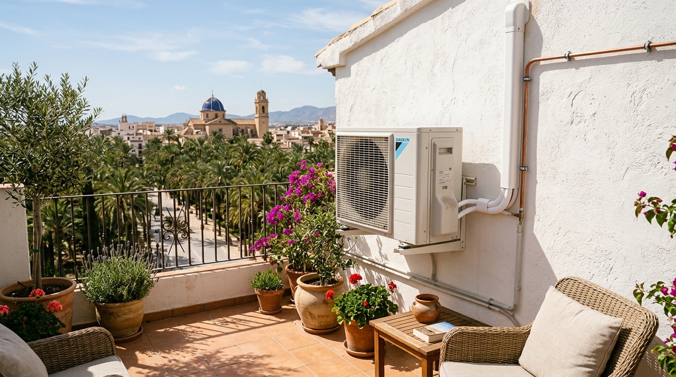 Airconditioning Installatie & Service voor expats in Elche, Costa Blanca, Spanje