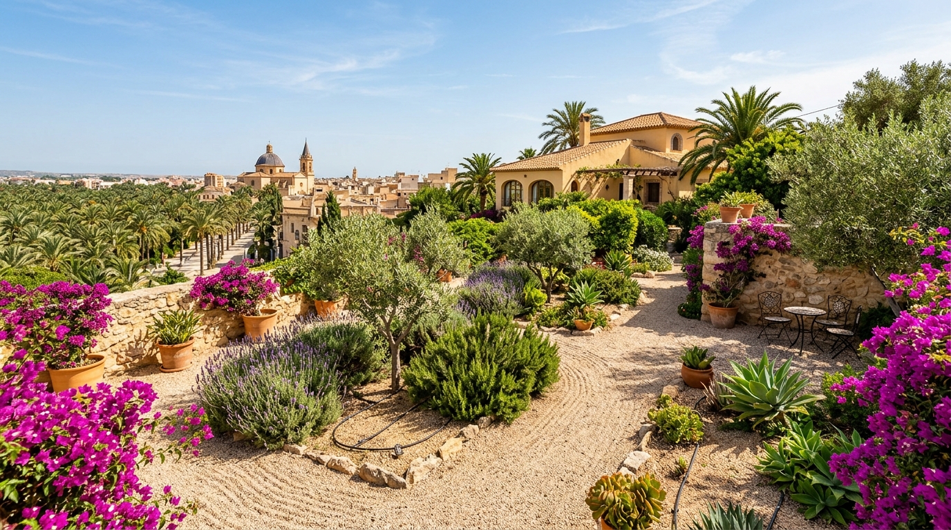 Tuin- & Landschapsonderhoud voor expats in Elche, Costa Blanca, Spanje