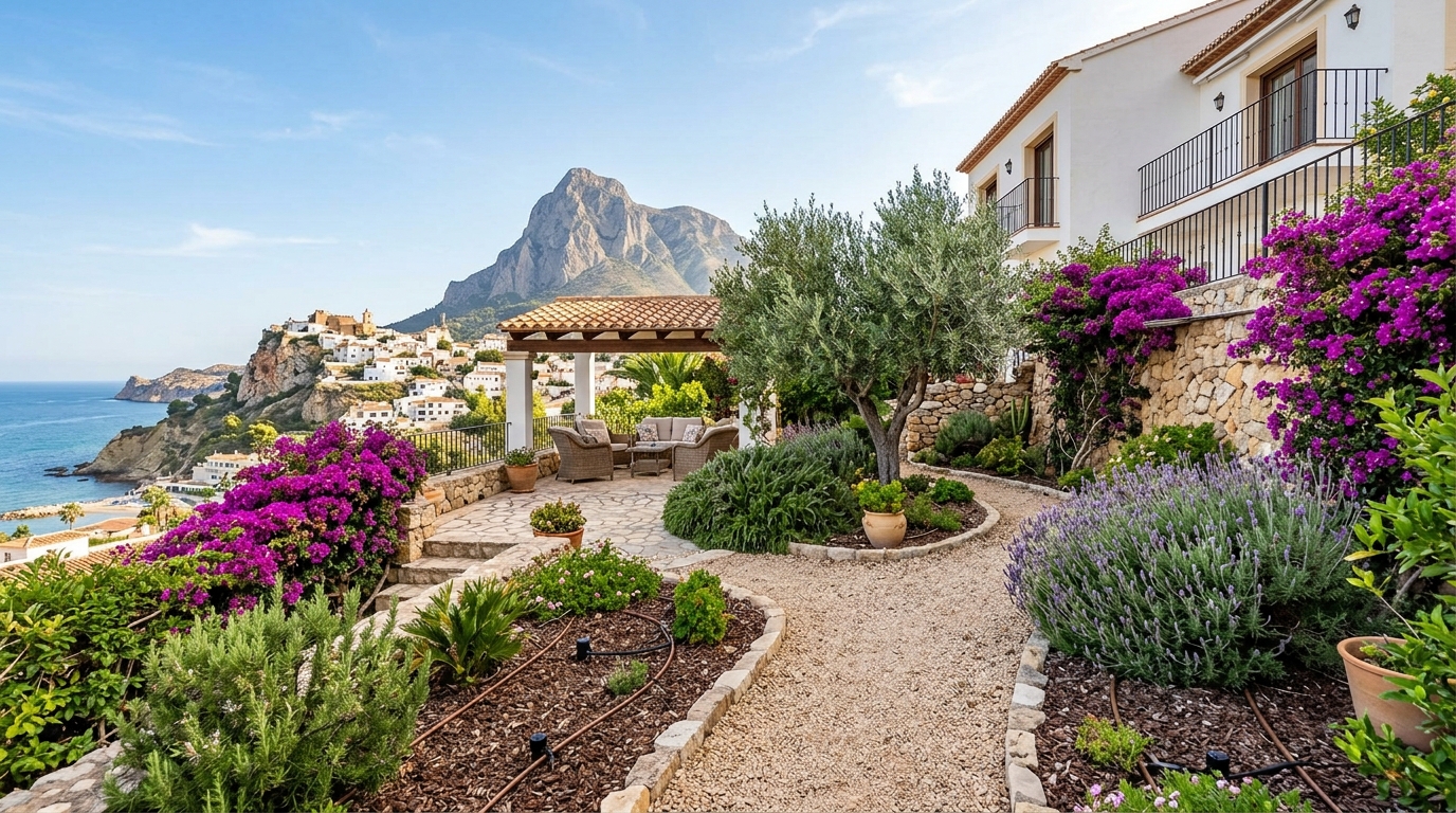Tuin- & Landschapsonderhoud voor expats in Finestrat, Costa Blanca, Spanje
