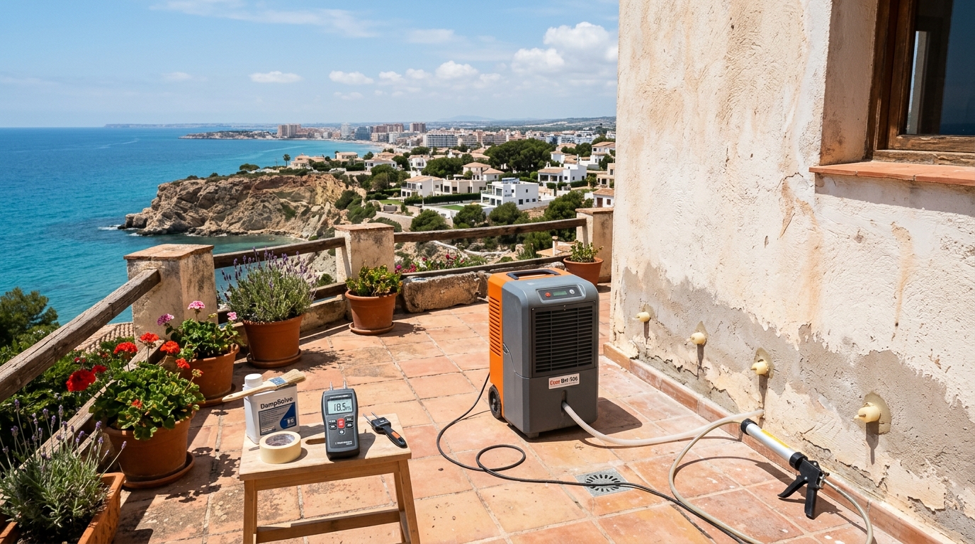 Vochtbestrijding & Schimmelbehandeling voor expats in Gran Alacant, Costa Blanca, Spanje