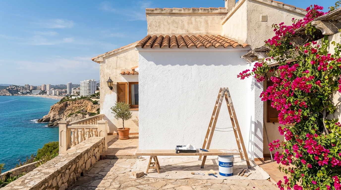Schilder- & Decoratiewerk voor expats in Gran Alacant, Costa Blanca, Spanje