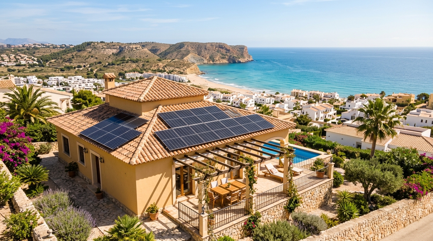 Zonnepanelen Installatie voor expats in Gran Alacant, Costa Blanca, Spanje