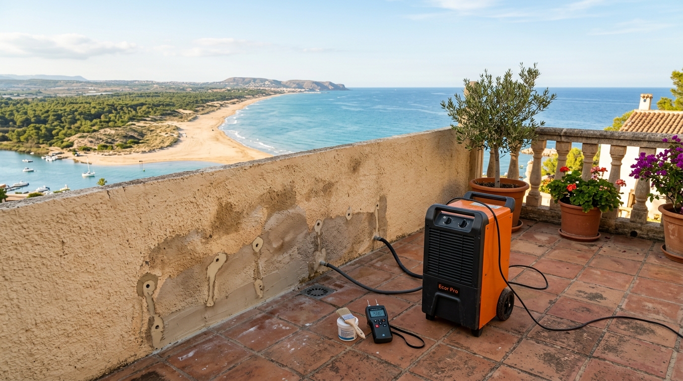 Vochtbestrijding & Schimmelbehandeling voor expats in Guardamar del Segura, Costa Blanca, Spanje