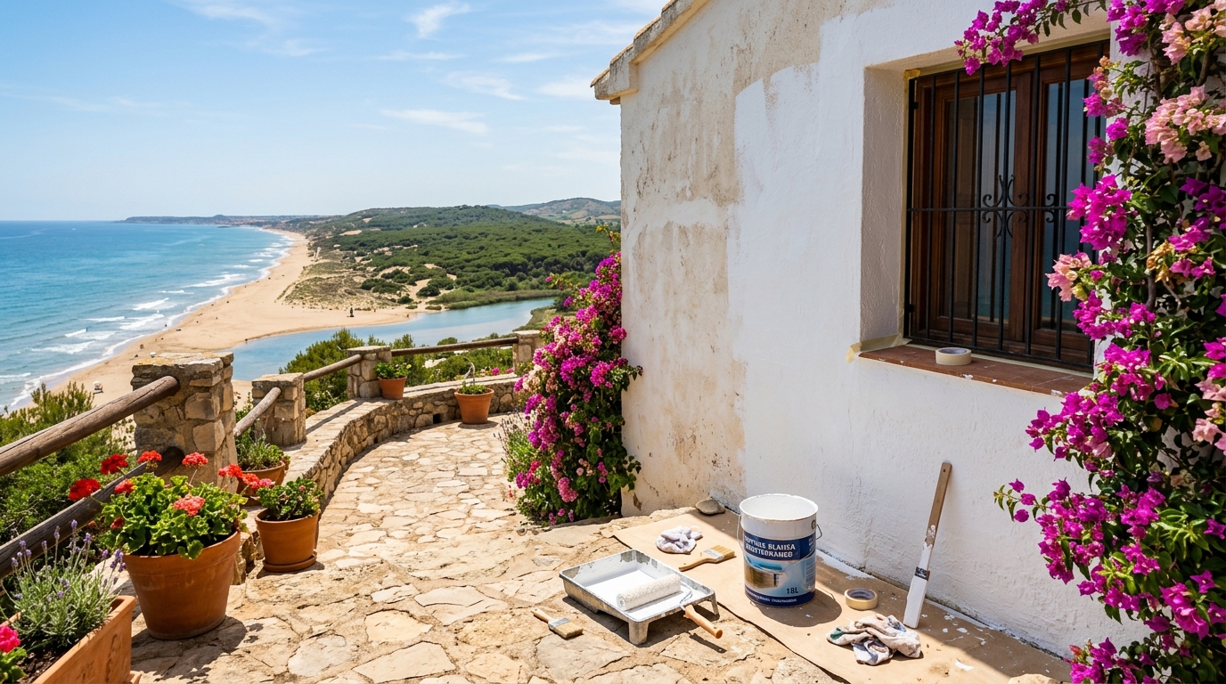 Schilder- & Decoratiewerk voor expats in Guardamar del Segura, Costa Blanca, Spanje