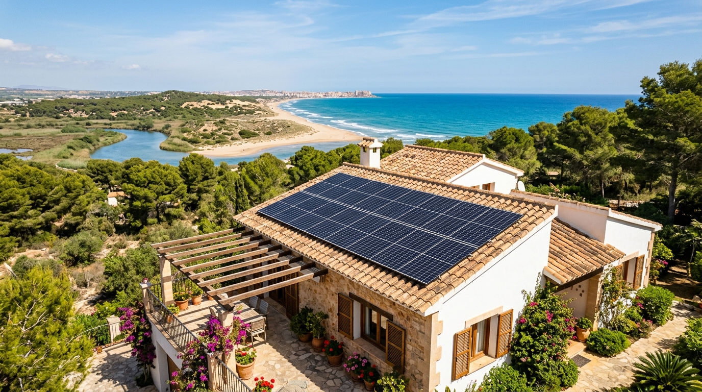 Zonnepanelen Installatie voor expats in Guardamar del Segura, Costa Blanca, Spanje