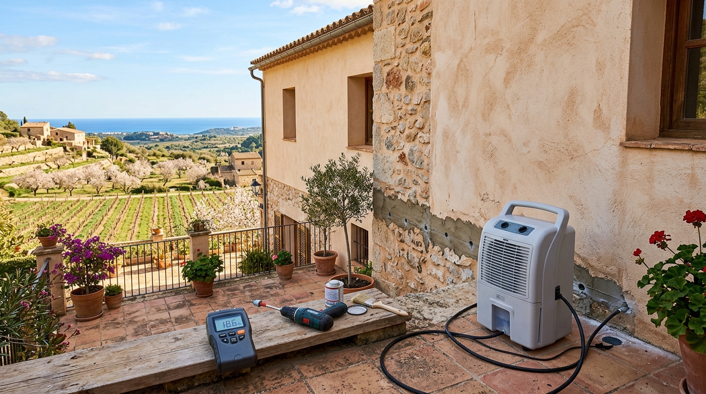 Vochtbestrijding & Schimmelbehandeling voor expats in Jalón, Costa Blanca, Spanje