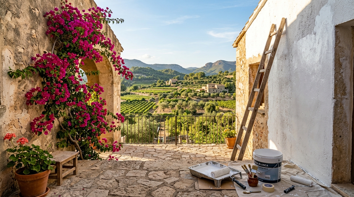 Schilder- & Decoratiewerk voor expats in Jalón, Costa Blanca, Spanje