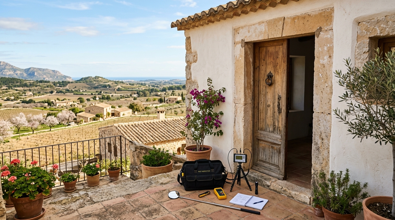 Ongediertebestrijding voor expats in Jalón, Costa Blanca, Spanje