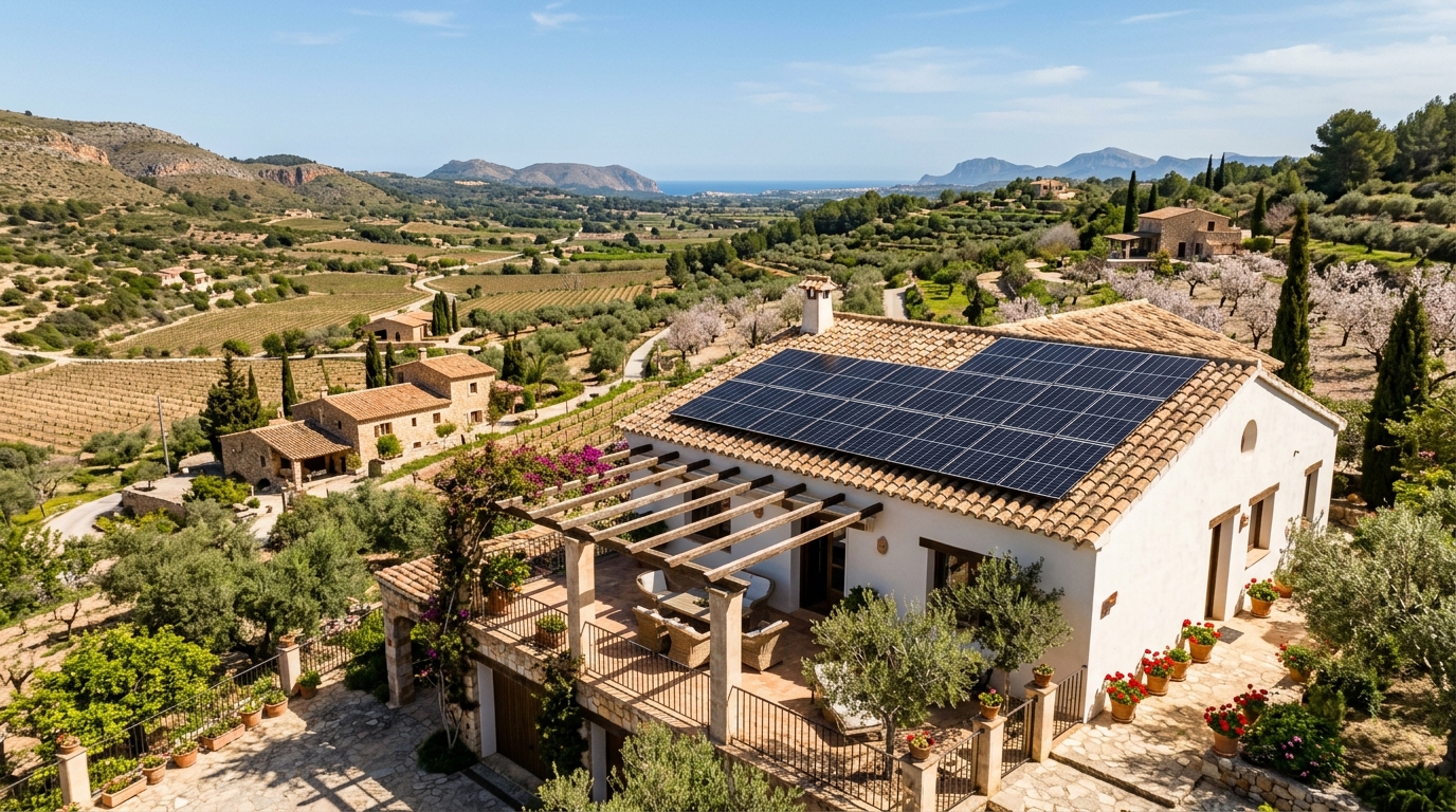 Zonnepanelen Installatie voor expats in Jalón, Costa Blanca, Spanje