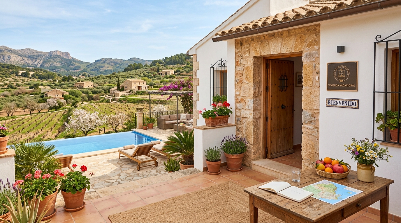 Turistuthyrningslicens för expats i Jalón, Costa Blanca, Spanien