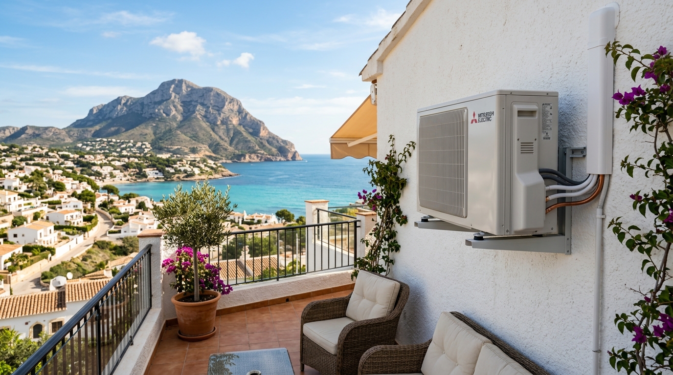 Instalación y Mantenimiento de Aire Acondicionado para extranjeros en Jávea, Costa Blanca, España