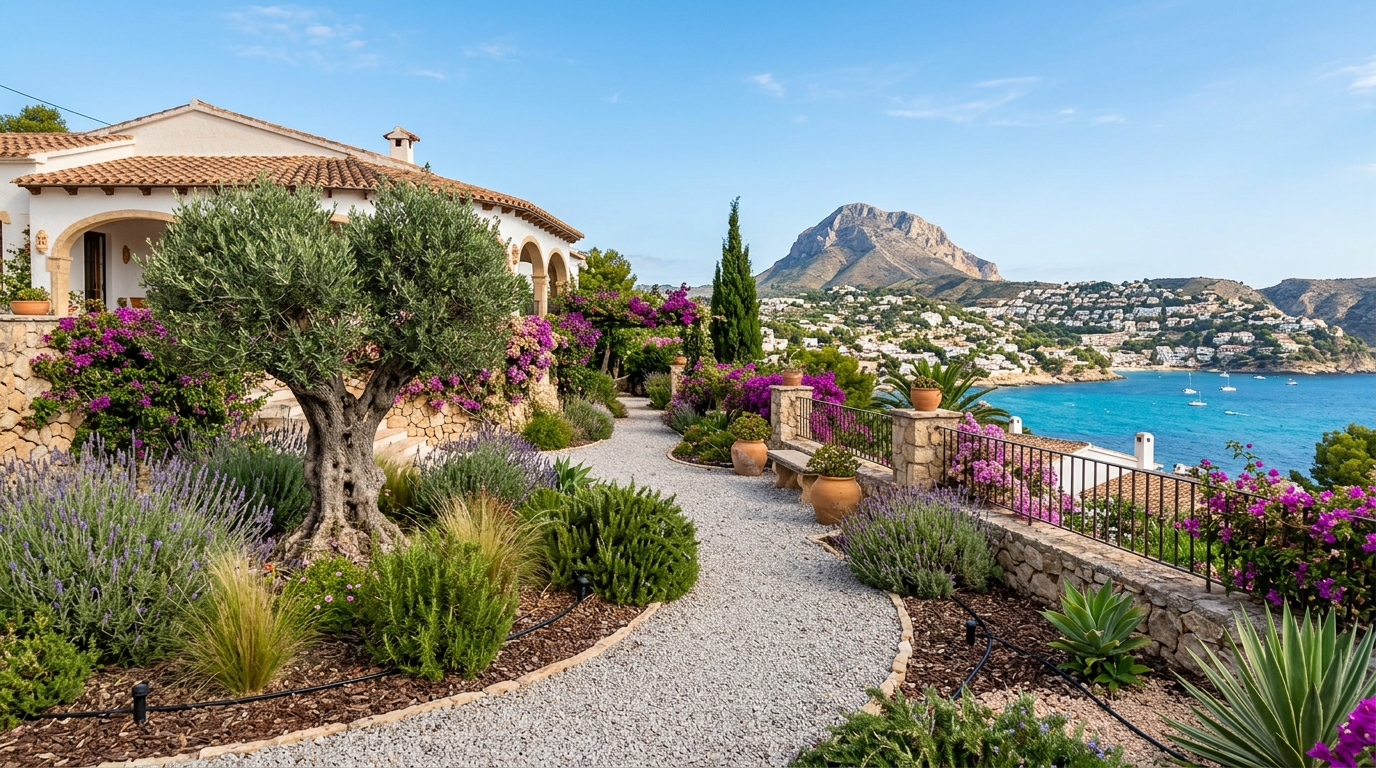 Mantenimiento de Jardines para extranjeros en Jávea, Costa Blanca, España