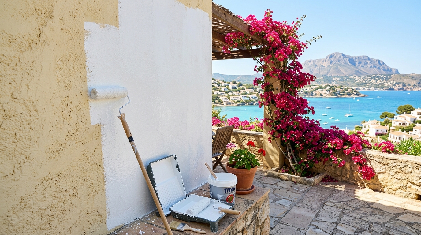 Pintura y Decoración para extranjeros en Jávea, Costa Blanca, España