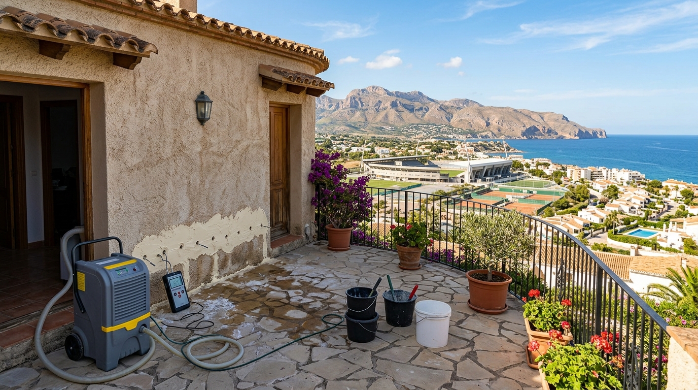 Vochtbestrijding & Schimmelbehandeling voor expats in La Nucía, Costa Blanca, Spanje