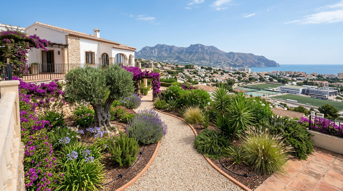 Tuin- & Landschapsonderhoud voor expats in La Nucía, Costa Blanca, Spanje
