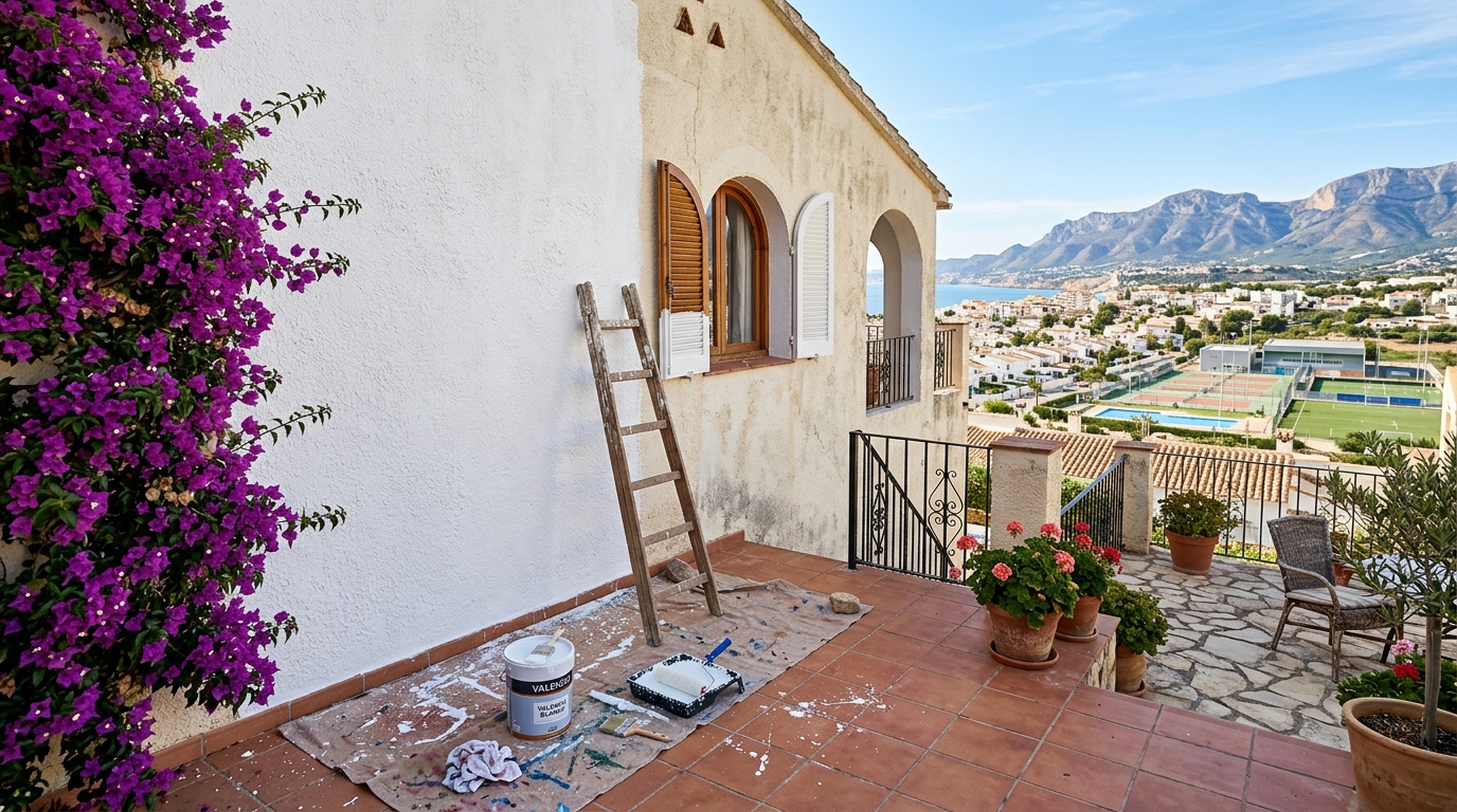 Schilder- & Decoratiewerk voor expats in La Nucía, Costa Blanca, Spanje