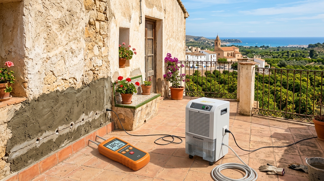 Vochtbestrijding & Schimmelbehandeling voor expats in Los Montesinos, Costa Blanca, Spanje