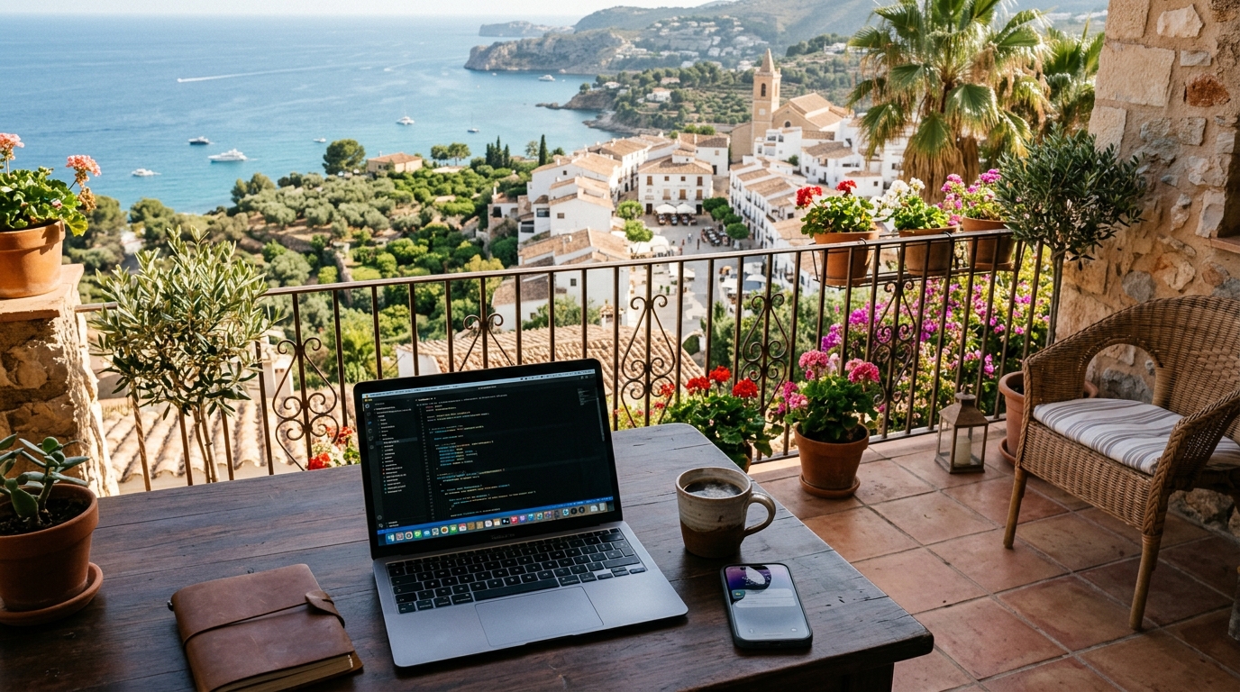 Digitalt Nomadvisum Spanien för expats i Los Montesinos, Costa Blanca, Spanien