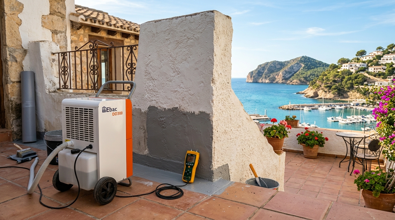 Vochtbestrijding & Schimmelbehandeling voor expats in Moraira, Costa Blanca, Spanje