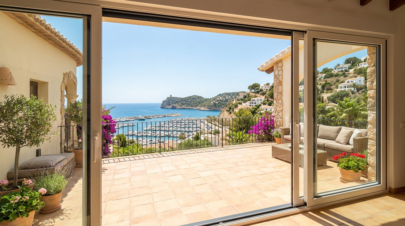 Ramen & Beglazing voor expats in Moraira, Costa Blanca, Spanje