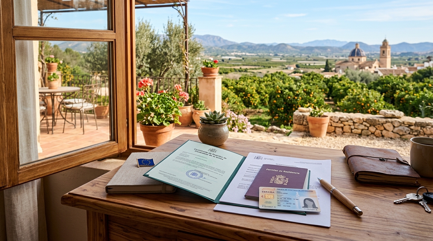 Residencia y Tarjeta TIE para extranjeros en Ondara, Costa Blanca, España