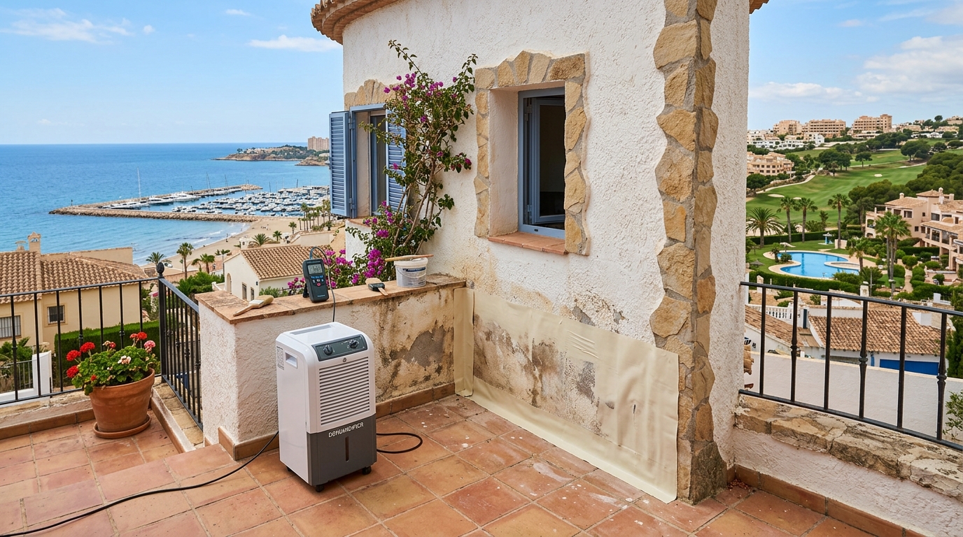 Vochtbestrijding & Schimmelbehandeling voor expats in Orihuela Costa, Costa Blanca, Spanje