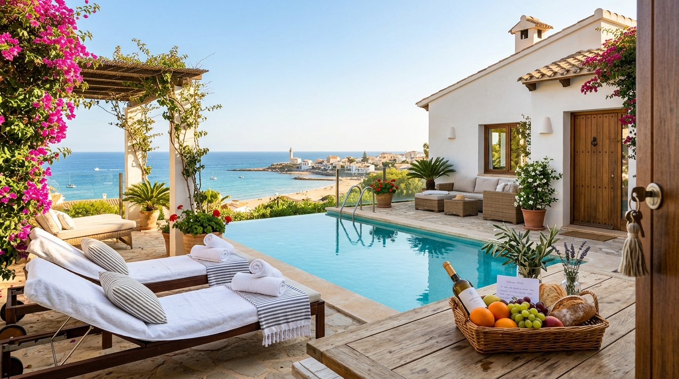 Semesteruthyrningsförvaltning för fastighetsägare i Pilar de la Horadada, Costa Blanca, Spanien