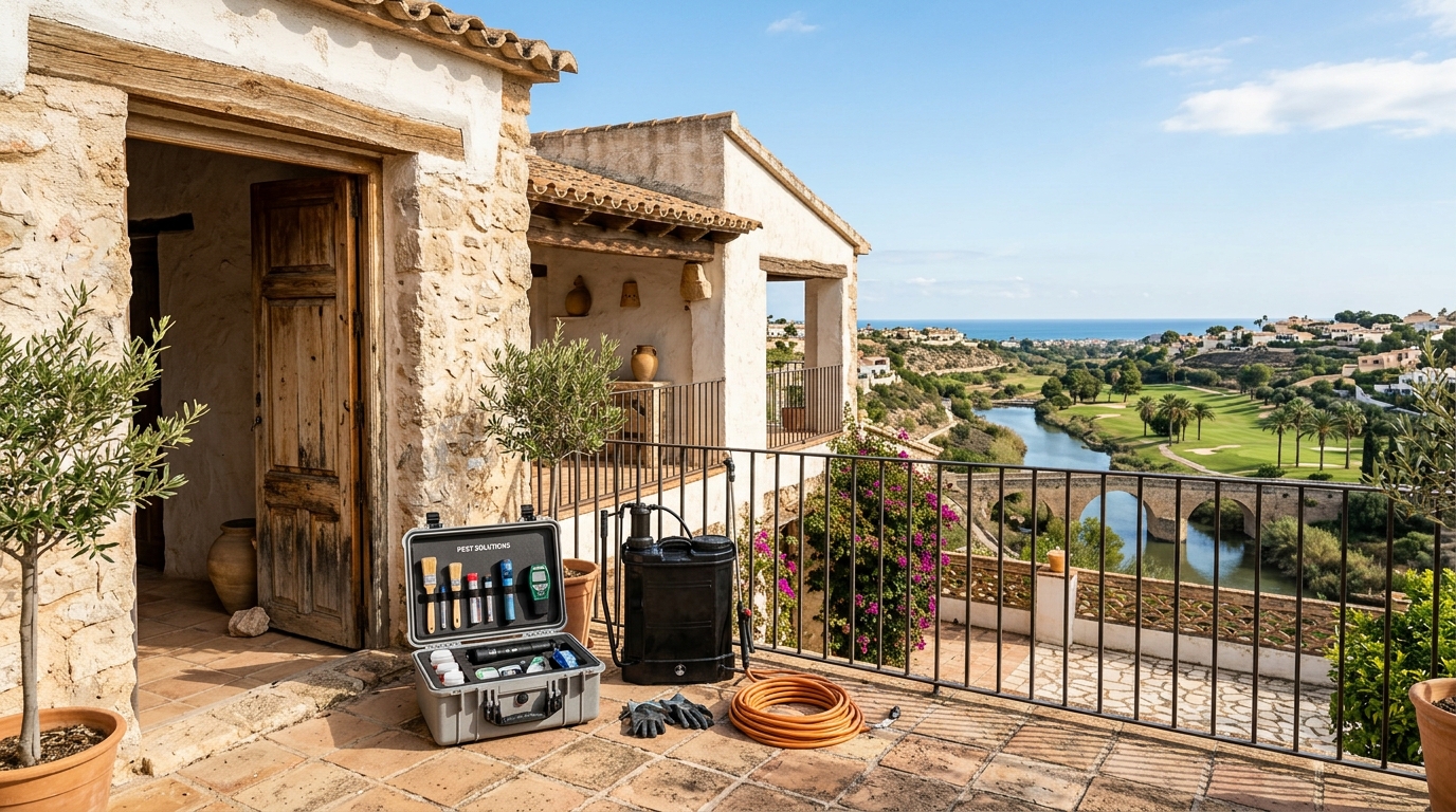 Ongediertebestrijding voor expats in Rojales, Costa Blanca, Spanje